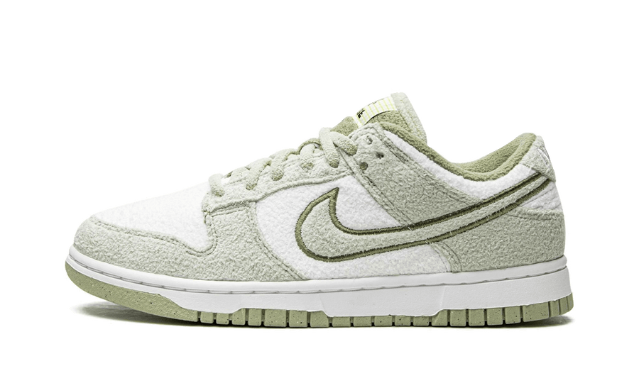 Nike Dunk Low SE Fleece Green biały-zielony - widok główny z boku | Saturaise.com