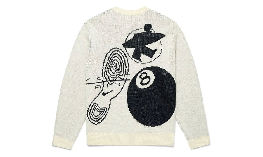 Nike x Stussy Knit Sweater Natural - widok z drugiego boku - Premium Quality