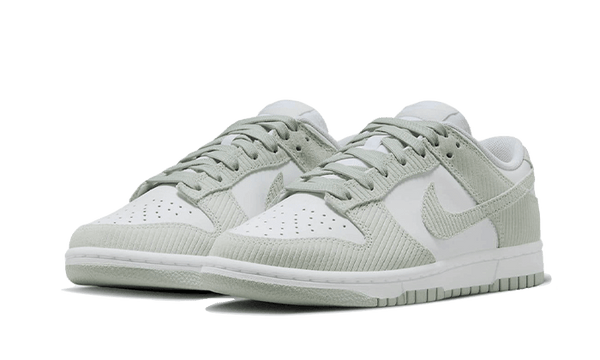 Dunk Low Grey Corduroy - Kup oryginalne Dunk Low Grey Corduroy FN7658-100 - widok z drugiego boku - Sneakersy