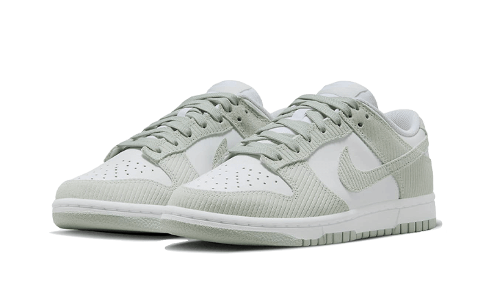 Kup oryginalne Dunk Low Grey Corduroy FN7658-100 - widok z drugiego boku - Sneakersy