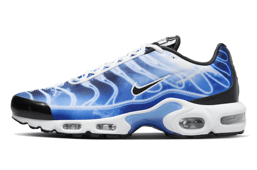 Nike Air Max Plus Light Photography Old Royal czarno-niebieski - widok główny z boku | Saturaise.com