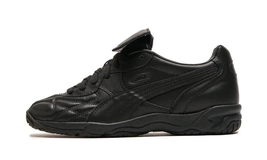 Puma Puma King Indoor Lack of Guidance Triple Black czarny - widok główny z boku | Saturaise.com