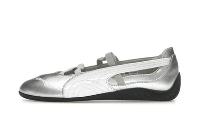 Louis Vuitton Puma Speedcat Ballet Silver biały-srebrny - widok główny z boku | Saturaise.com