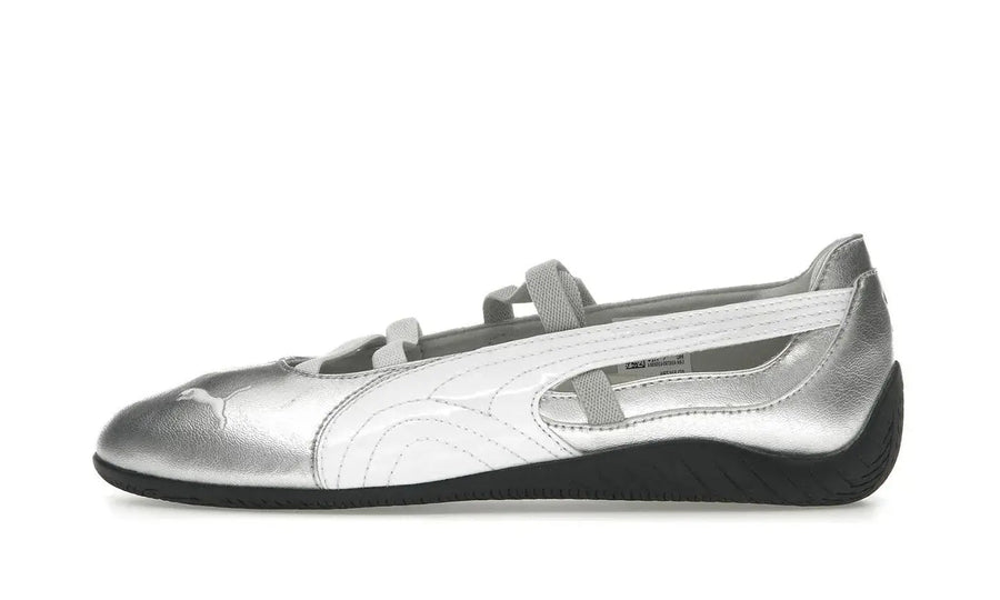 Louis Vuitton Puma Speedcat Ballet Silver biały-srebrny - widok główny z boku | Saturaise.com