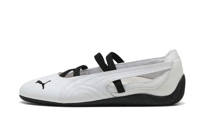Balenciaga Puma Speedcat Ballet White Black czarny-biały - widok główny z boku | Saturaise.com