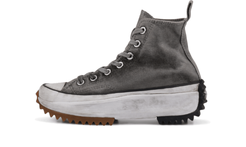 Saturaise Run Star Hike Hi Smoke Grey biały-szary - widok główny z boku | Saturaise.com