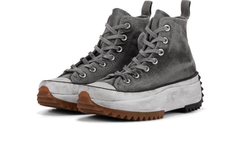 Kup oryginalne Run Star Hike Hi Smoke Grey - widok z drugiego boku - Sneakersy