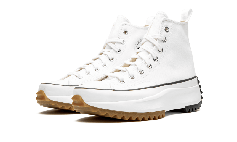 Kup oryginalne Run Star Hike Hi White - widok z drugiego boku - Sneakersy