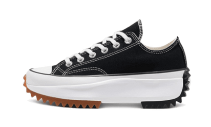 Saturaise Run Star Hike Ox Black czarny-biały - widok główny z boku | Saturaise.com