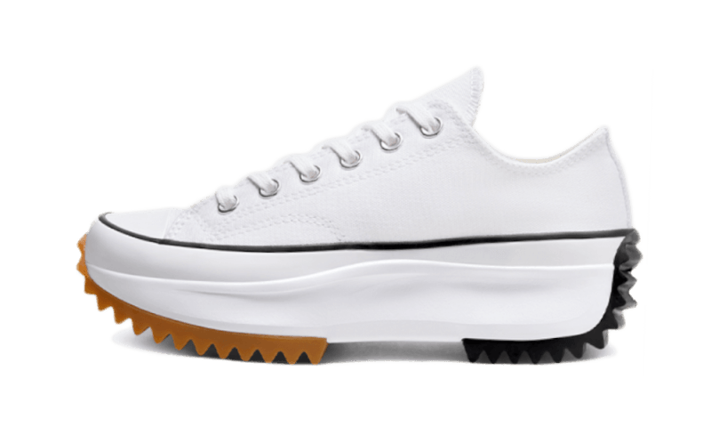 Saturaise Run Star Hike Ox White czarny-biały - widok główny z boku | Saturaise.com