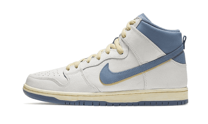 Nike SB Dunk High Atlas Lost at Sea (2020) biały-czerwony - widok główny z boku | Saturaise.com