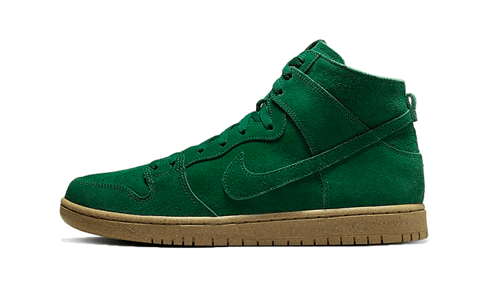 Nike SB Dunk High Decon Gorge Green zielony - widok główny z boku | Saturaise.com