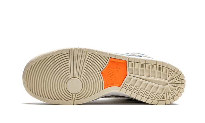 100% Oryginalne SB Dunk High Hawaii - widok z tyłu - 1950.00 PLN