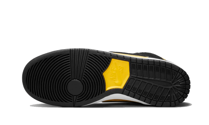 Buty Nike SB Dunk High Pro Maize and Black - widok z przodu - Rozmiary EU