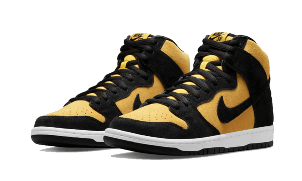 SB Dunk High Pro Maize and Black - Kup oryginalne SB Dunk High Pro Maize and Black - widok z drugiego boku - Sneakersy