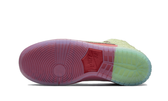 Buty Nike SB Dunk High Pro QS Strawberry Cough - widok z przodu - Rozmiary EU