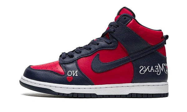 SB Dunk High Supreme By Any Means Navy