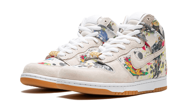 SB Dunk High Supreme Rammellzee - Kup oryginalne SB Dunk High Supreme Rammellzee - widok z drugiego boku - Sneakersy
