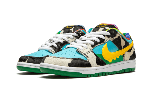 Nike SB Dunk Low Ben & Jerry's Chunky Dunky - Kup oryginalne Nike SB Dunk Low Ben & Jerry's Chunky Dunky CU3244-100 - widok z drugiego boku - Sneakersy