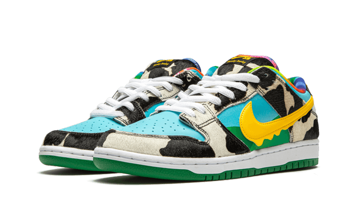 Kup oryginalne Nike SB Dunk Low Ben & Jerry's Chunky Dunky CU3244-100 - widok z drugiego boku - Sneakersy
