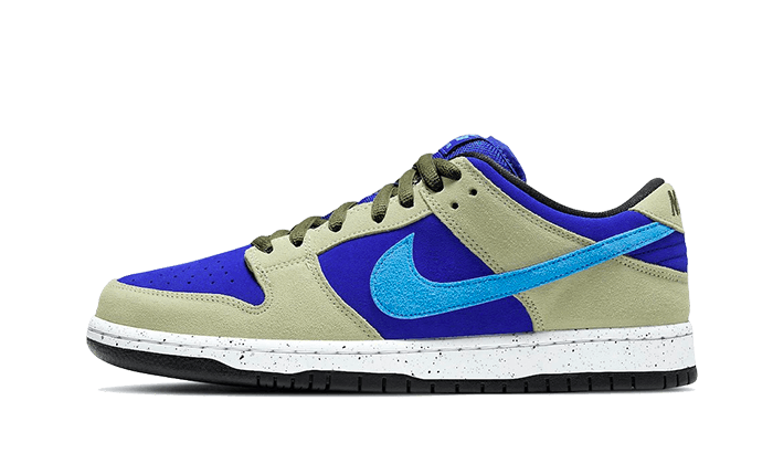 Yeezy SB Dunk Low Celadon biało-czarny - widok główny z boku | Saturaise.com