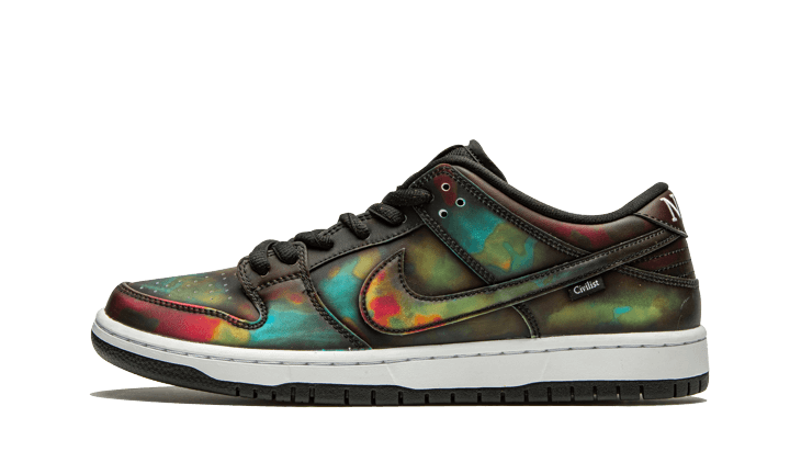 Yeezy SB Dunk Low Civilist Heat Map czarny - widok główny z boku | Saturaise.com