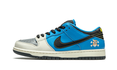 Nike SB Dunk Low Instant Skateboards czarny-biały - widok główny z boku | Saturaise.com
