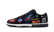 Nike SB Dunk Low Neckface czarny-biały - widok główny z boku | Saturaise.com