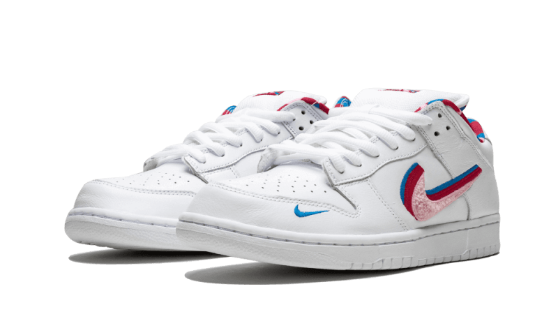 Kup oryginalne SB Dunk Low Parra CN4504-100 - widok z drugiego boku - Sneakersy
