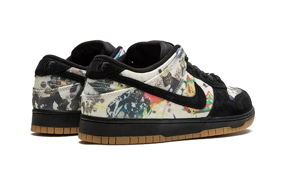Buty Nike SB Dunk Low Supreme Rammellzee - widok z przodu - Rozmiary EU