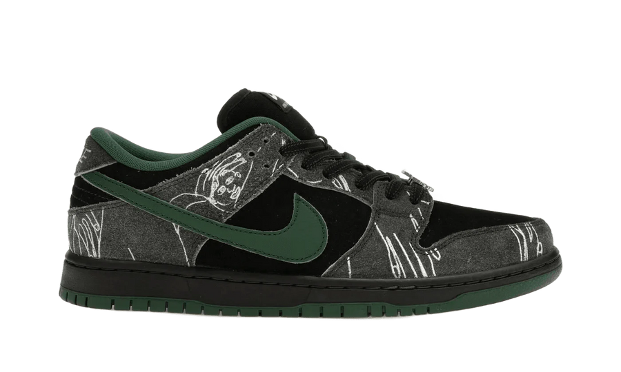 Buty Nike SB Dunk Low There Skateboards - widok z przodu - Rozmiary EU