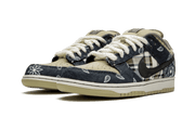 Kup oryginalne Travis Scott x Nike Dunk Low Premium QS SB "Cactus Jack" - widok z drugiego boku - Sneakersy
