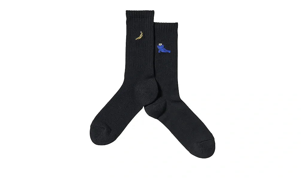 Skarpety KAWS Uniqlo x Andy Warhol Banana Black