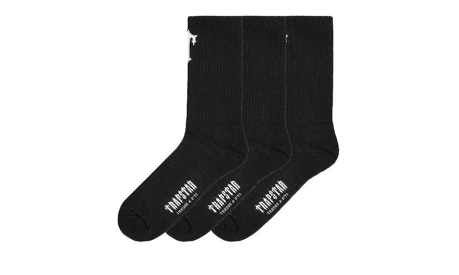 Skarpety Trapstar 3 Pack Irongate T Black
