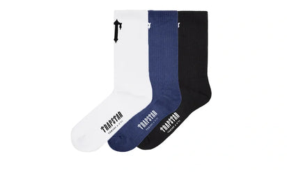 Skarpety Trapstar 3 Pack Irongate T Black Navy White