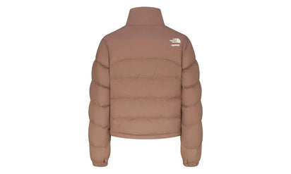 SKIMS x TNF 2000 Retro Nuptse Jacket Sienna - widok z drugiego boku - Premium Quality