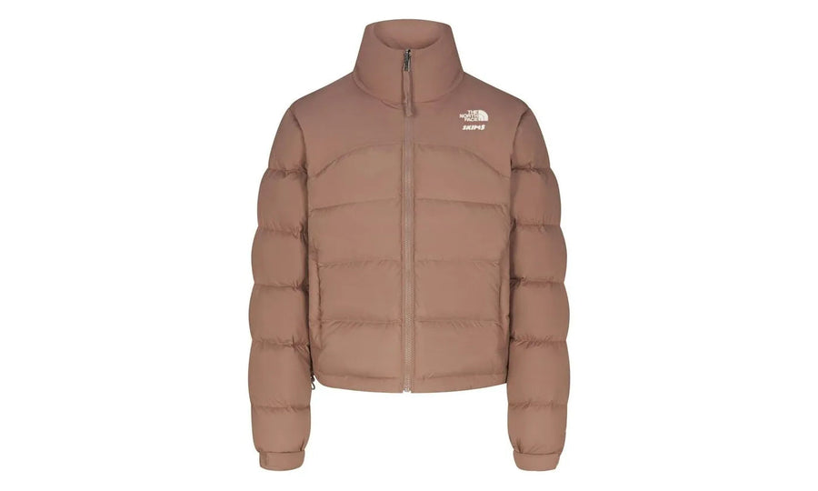 New Balance SKIMS x TNF 2000 Retro Nuptse Jacket Sienna - widok główny z boku - Streetwear