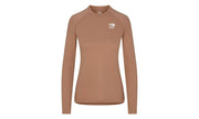The North Face SKIMS x TNF Dotknit Long Sleeve Top Sienna - widok główny z boku | Saturaise.com