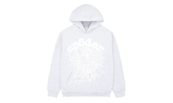 Sp5der OG Web Hoodie Heather Grey