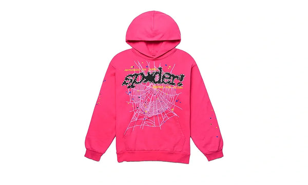 Sp5der P*NK V2 Hoodie Pink