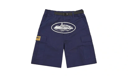 Spodenki Cargo Corteiz Alcatraz Navy