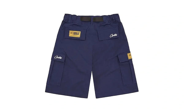 Spodenki Cargo Corteiz Alcatraz Navy - Spodenki Cargo Corteiz Alcatraz Navy - zdjęcie 2