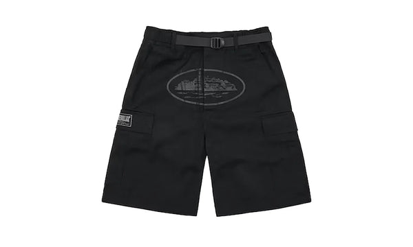 Spodenki Cargo Corteiz Alcatraz Triple Black