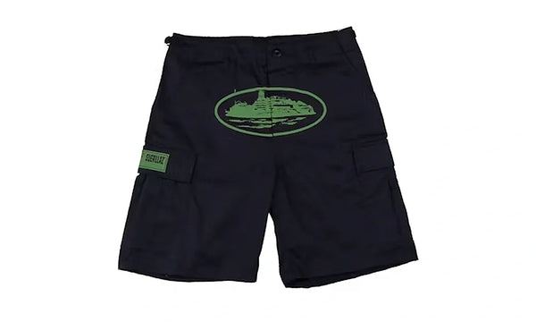 Spodenki Cargo Corteiz Guerillaz Black/Green