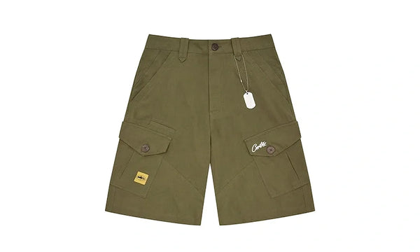 Spodenki Cargo Corteiz Storm Khaki - Spodenki Cargo Corteiz Storm Khaki - zdjęcie 2