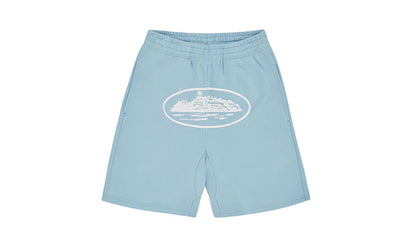 Spodenki Dresowe Corteiz Alcatraz Baby Blue