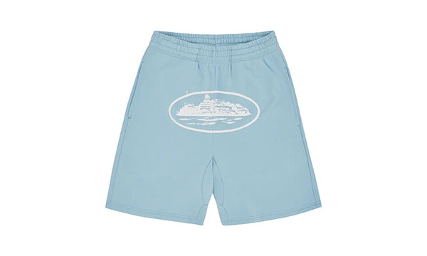Spodenki Dresowe Corteiz Alcatraz Baby Blue