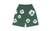 Spodenki Dresowe Denim Tears The Cotton Wreath Green - zdjęcie 2