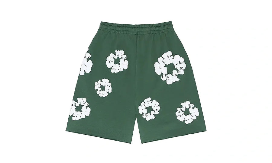 Spodenki Dresowe Denim Tears The Cotton Wreath Green - zdjęcie 2