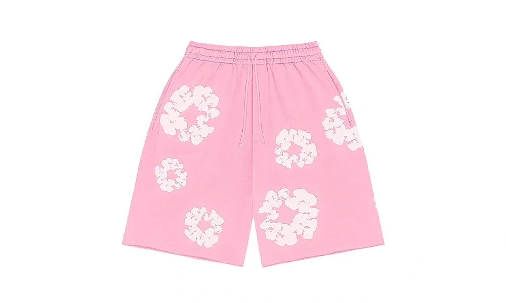 Spodenki Dresowe Denim Tears The Cotton Wreath Pink